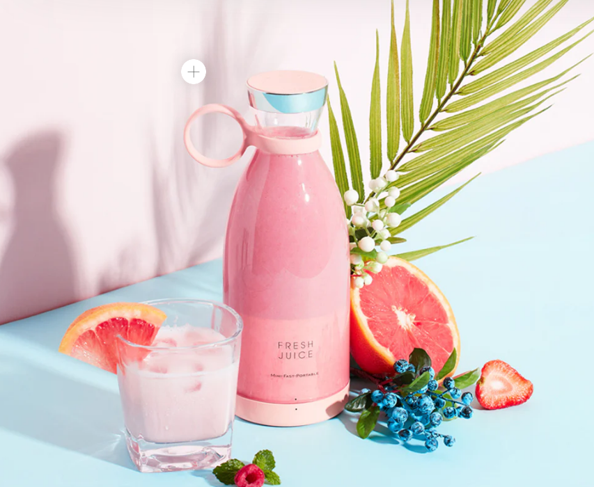 Portable USB Blender – Fast Magnetic Charging Smoothie & Juice Maker Bottle
