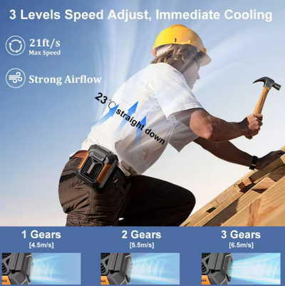 portable waist fan