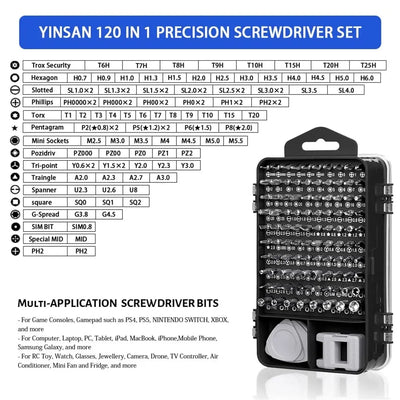 115 in 1 Electronics Screwdriver