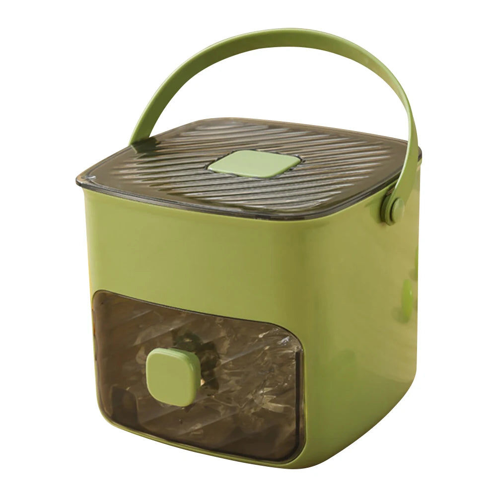 IceMate Portable Ice Maker with Handle & Storage Drawer.
