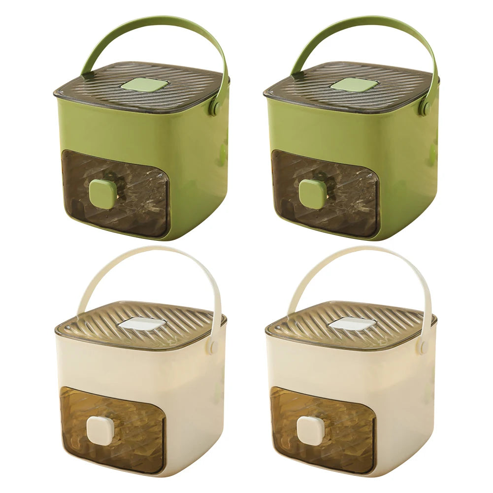 IceMate Portable Ice Maker with Handle & Storage Drawer.
