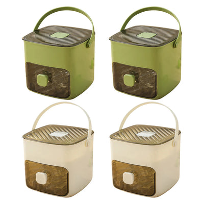 IceMate Portable Ice Maker with Handle & Storage Drawer.