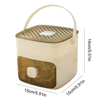 IceMate Portable Ice Maker with Handle & Storage Drawer.
