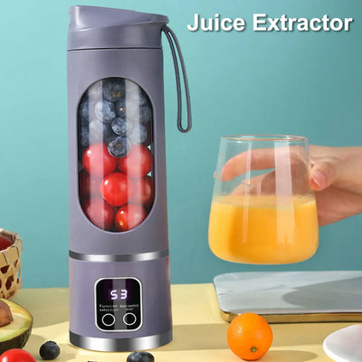 Mini Portable Blender Electric Fruit Juicer.