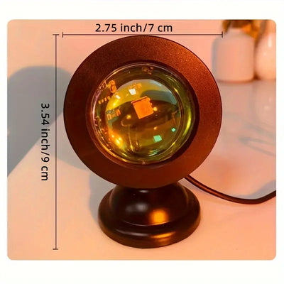 ✨ AuraBeam Sunset Lamp