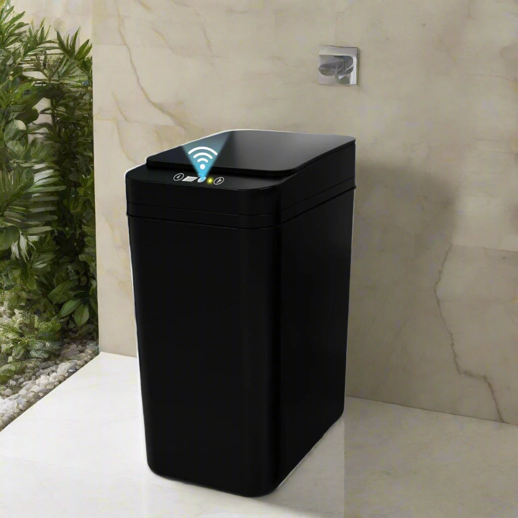 Slim Touchless Motion Sensor Trash Can
